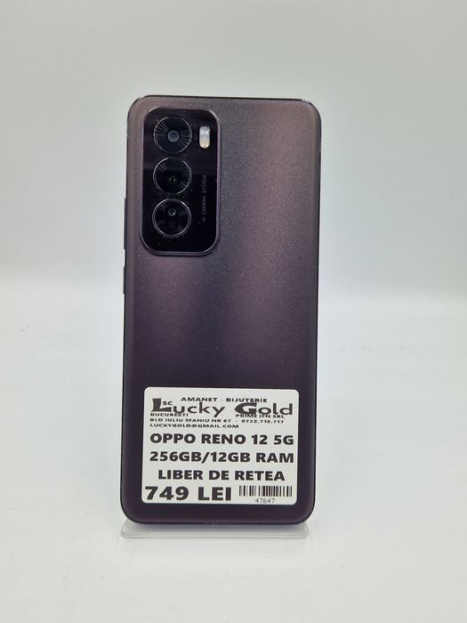 Oppo Reno 12 256GB / 12GB RAM GARANȚIE  #47647