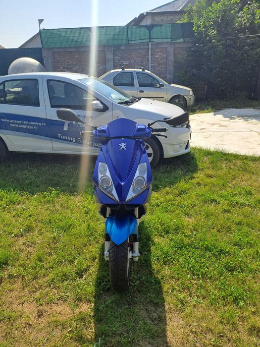 Scuter peugeot rulaj 500 Km.  jetforce 50