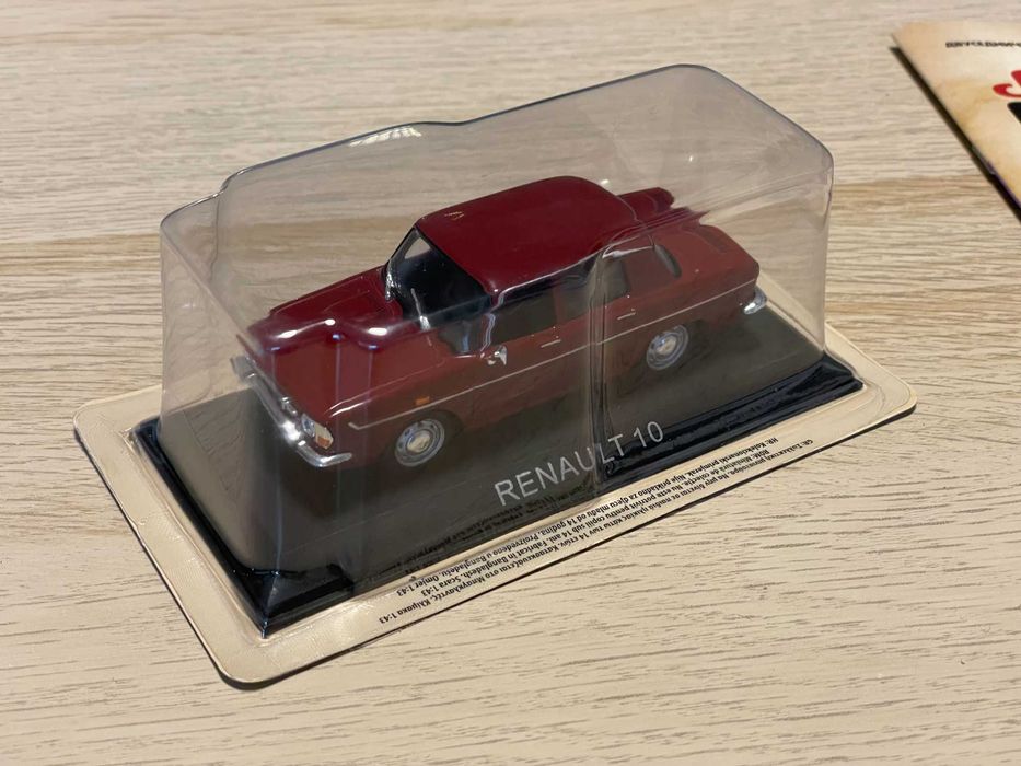 Колекционерски модел Bulgar Renault 10 - със списание