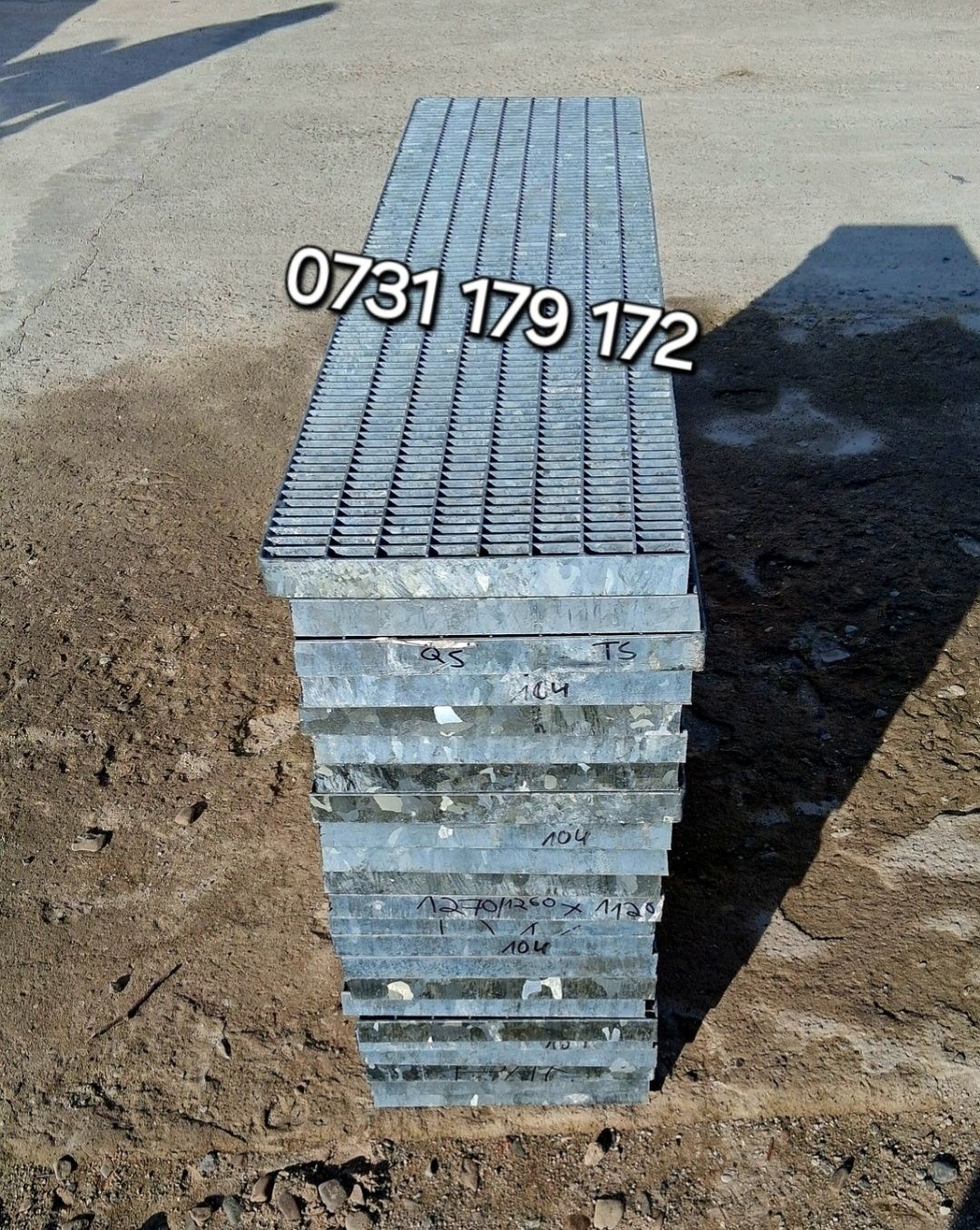 trepte zincate galvanizat