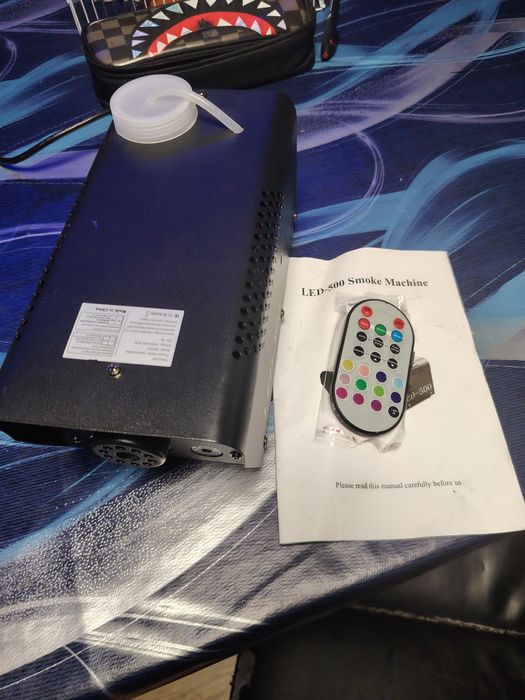 Mașină de fum cu lumini