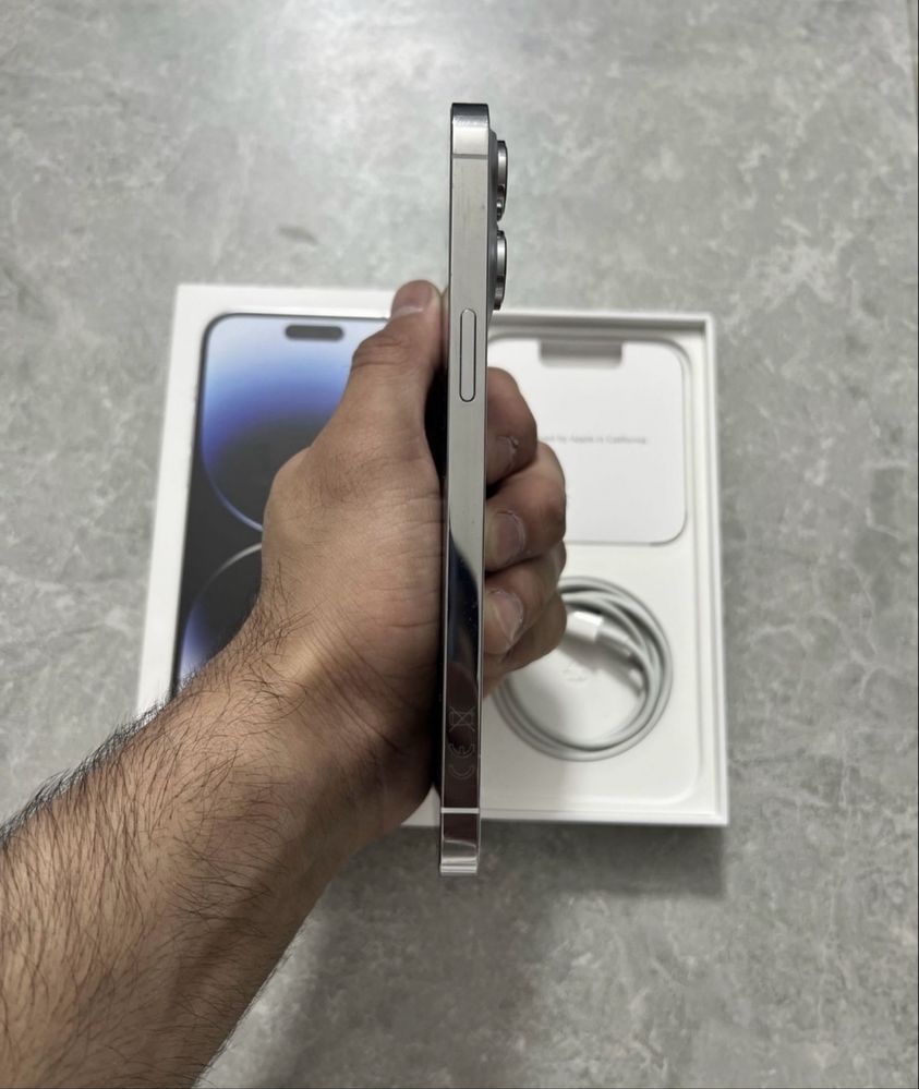 Iphone 14 pro max silver oq