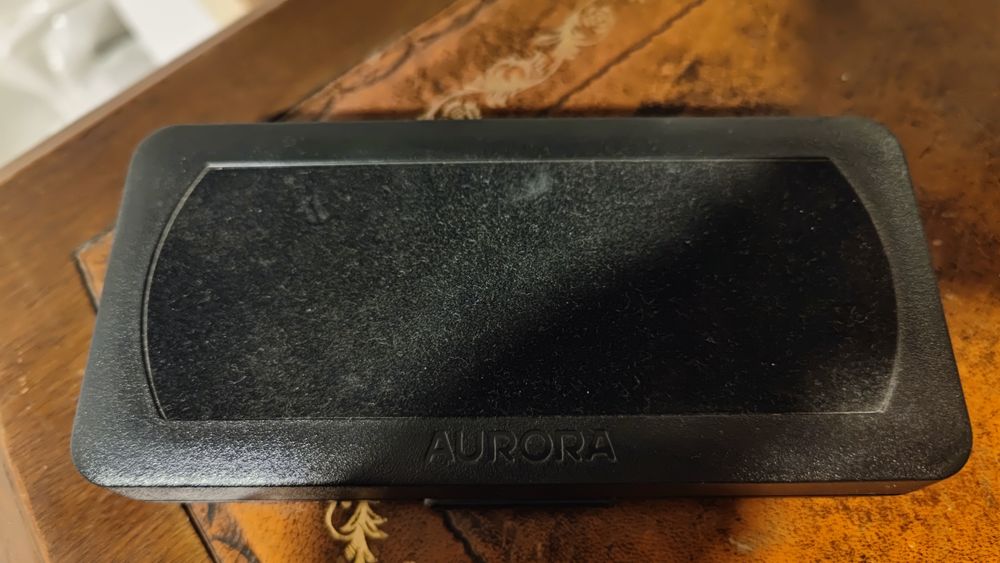 Stilou Aurora placat cu aur 23K – Nou, în cutie originală.