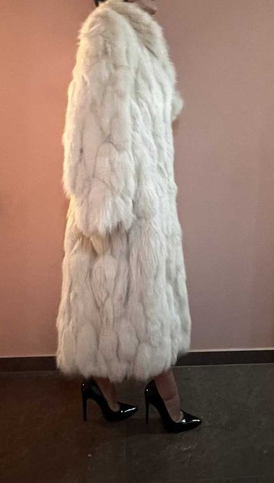 Палта от визон, тъмнокафяв/светлокафяв, супер запазени