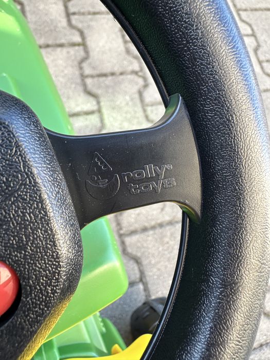 Tractoras John Deer, marca Rolly Toys