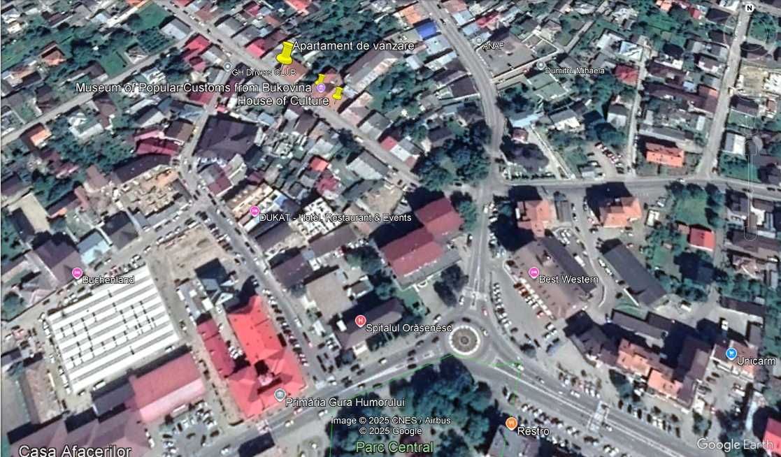 Vand apartament in casa din caramida ultracentral Gura Humorului