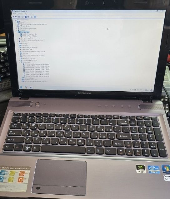 Ноутбук lenovo y570