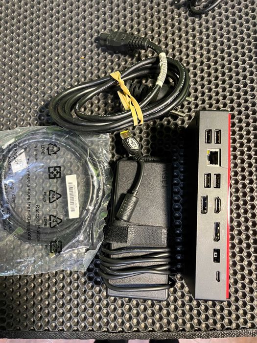 Докстанция, Docking Station Lenovo ThinkPad USB -C Dock КОМПЛЕКТ