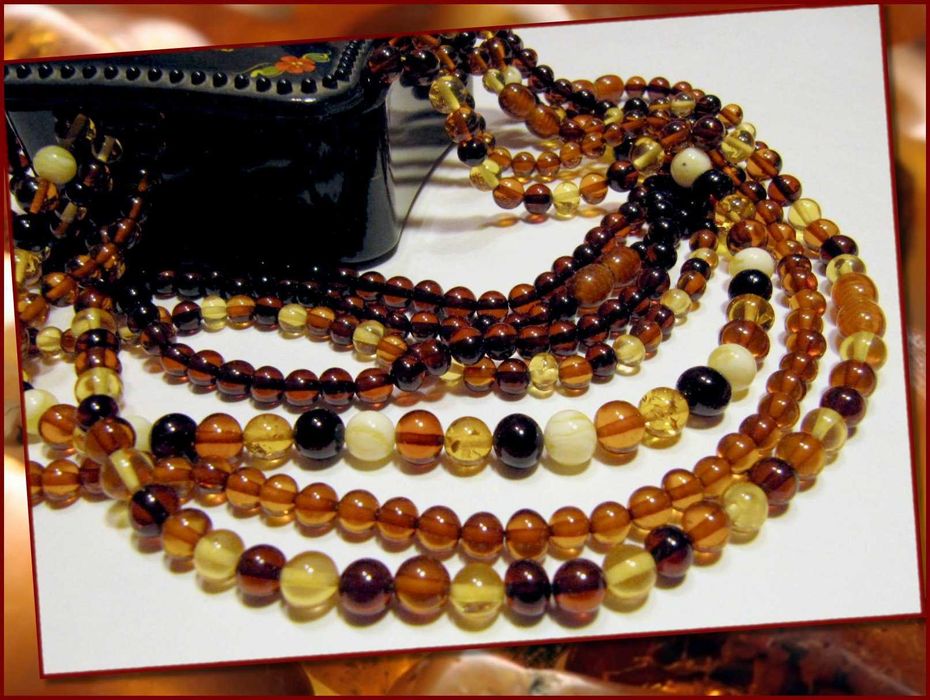 Бусы из натурального камня. Бижутерия