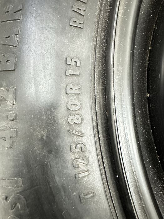 Резервна гума (патерица) 125/80/15