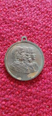 Medalie Carol I Deschiderea Portii de Fier 1896