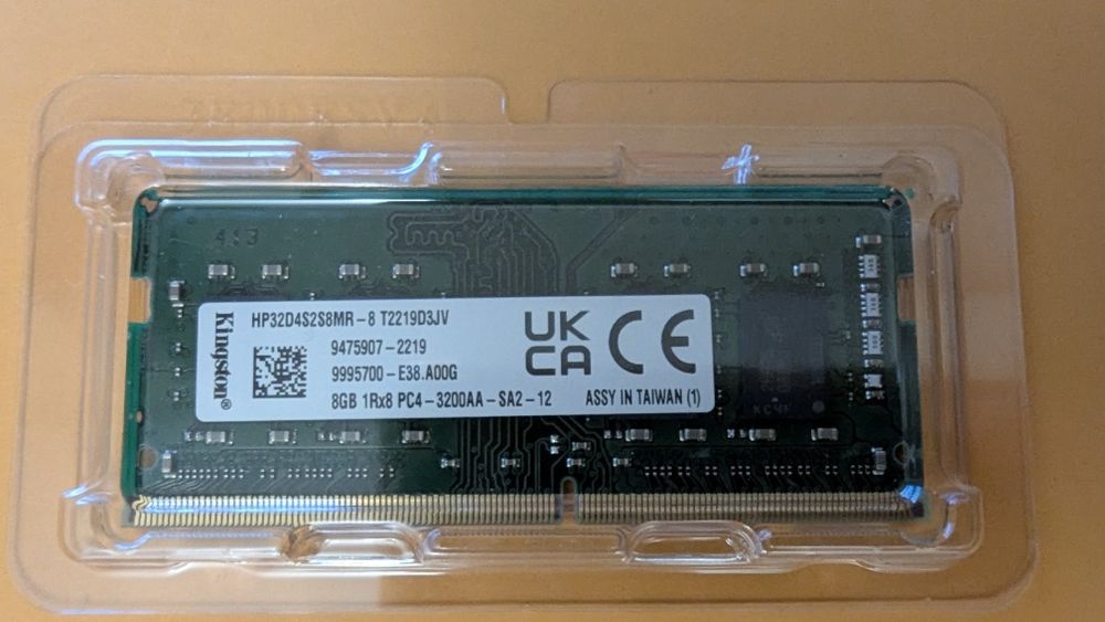 Kingston 8GB SO-DIMM DDR4 3200