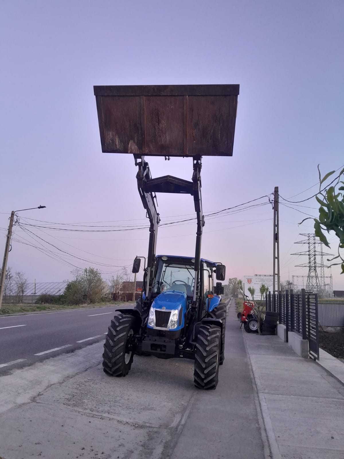 Tractor New Holland 5060 + Incarcator Fronal an 2011 110 CP 6.700 ore