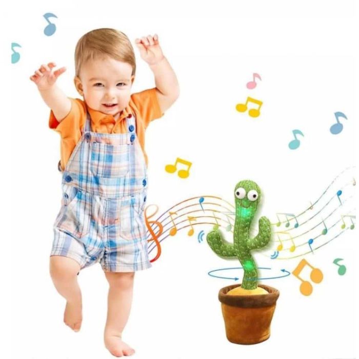 Jucărie Interactivă Cactus Dansator și Vorbitor