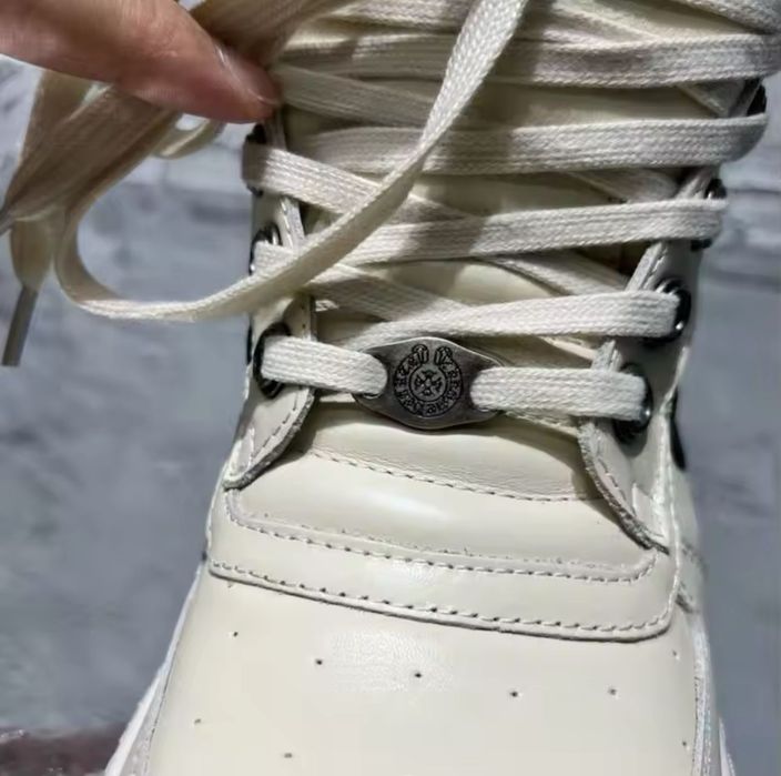 Rick Owens Geobasket x Chrome Hearts