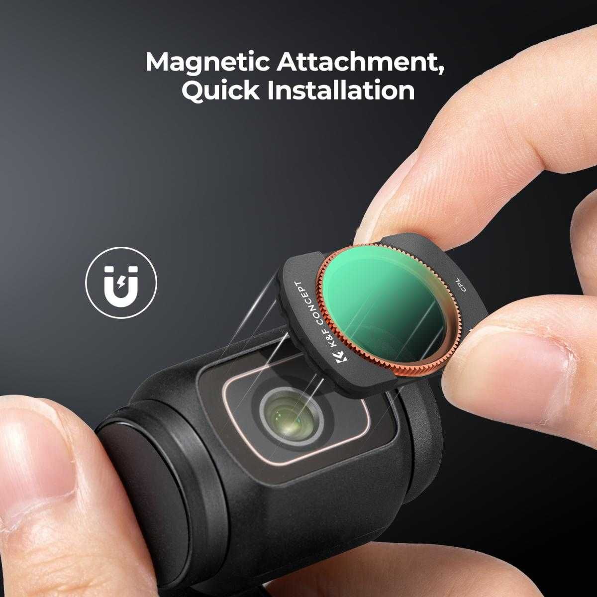UV CPL ND Филтри K&F Concept за DJI Osmo Pocket 3