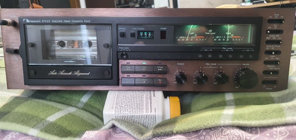 Nakamichi 670 zx și Fostex Model 20