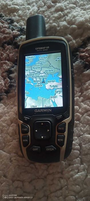Навигация Garmin GPS Map 65