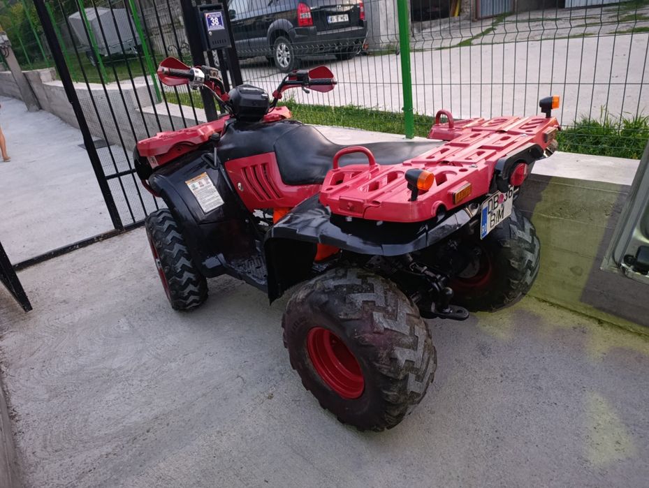 Atv linhai cu troliu și treapta de forță!înmatriculat in circulatie