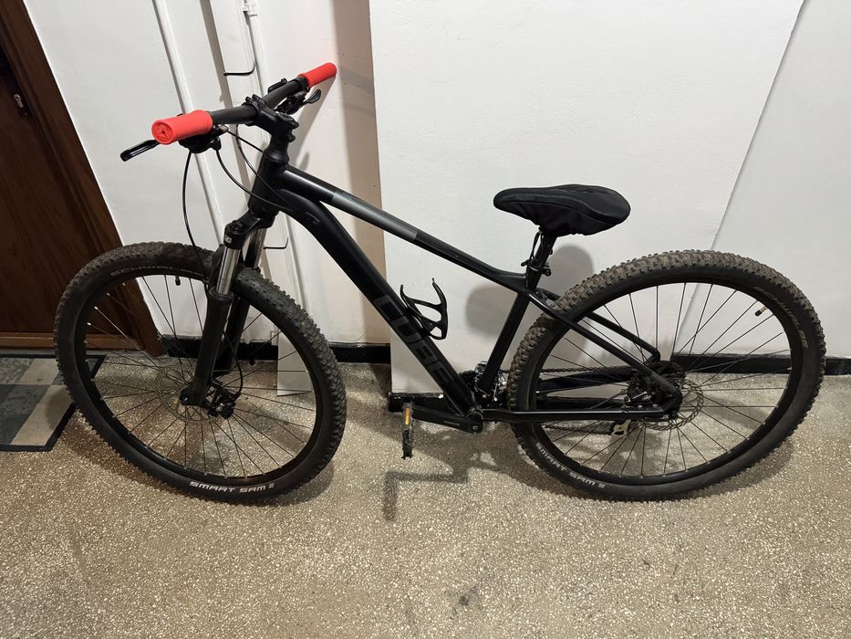 Bicicleta Cube Aim Race Black Azure 2023 - cadru M (18"), roti 29"