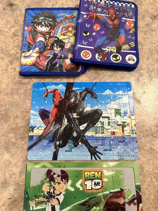 Пазлы папки с замочком