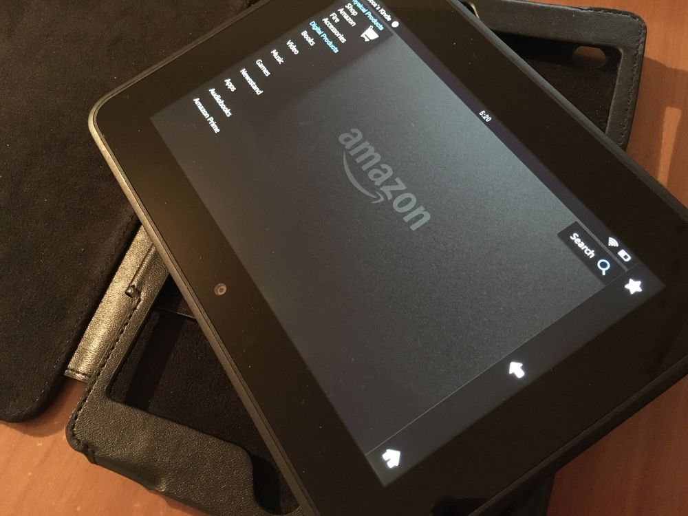 Kindle touch screen