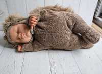 Винтажная коллекционная игрушка Anne Geddes Спящий Младенец ежик