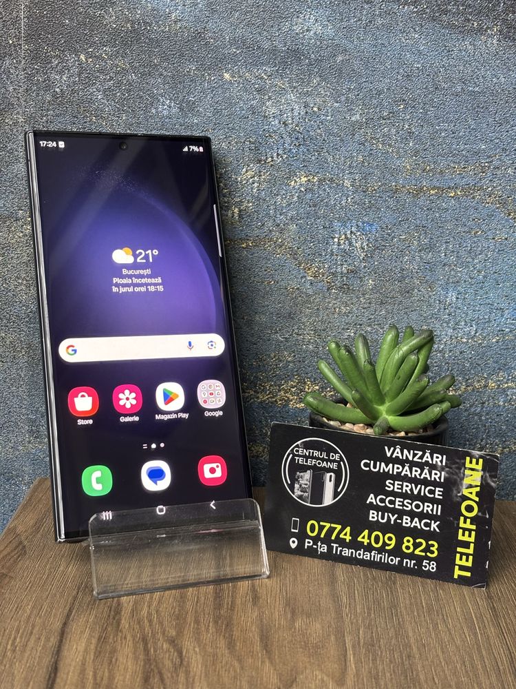 Samsung Galaxy S23 Ultra/256Gb/Garantie 2Ani Centrul de Telefoane/Rate