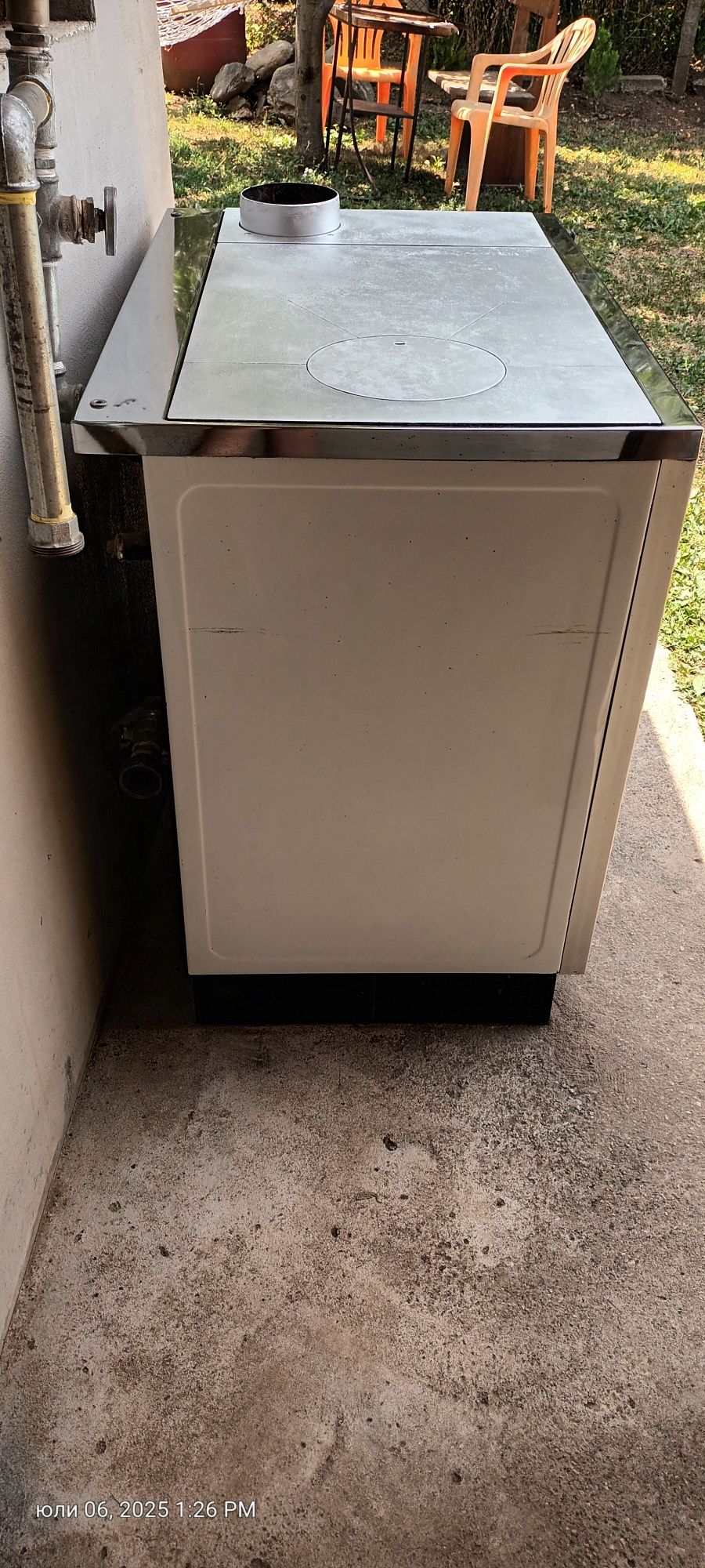 Сръбска готварска печка Alpha plam с водна риза 20 kw