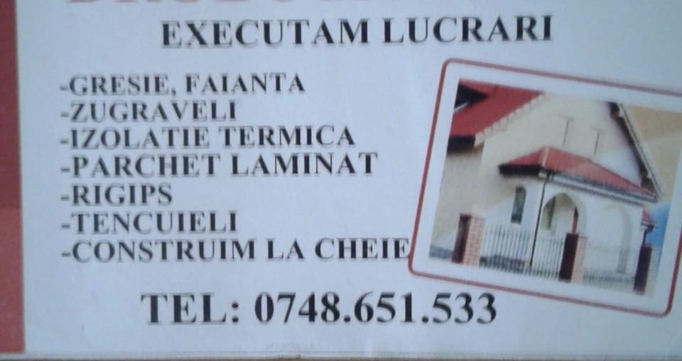 Executăm lucrări