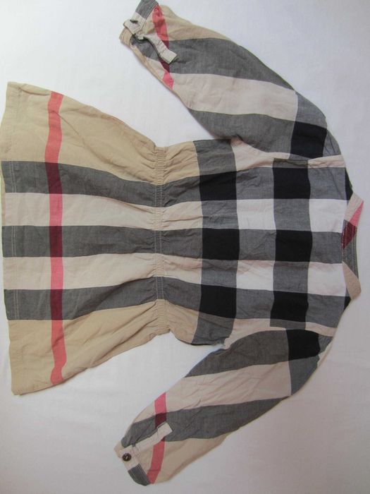 Rochita fetita Burberry, masura 92cm (2 ani), 97%bumbac, ca noua