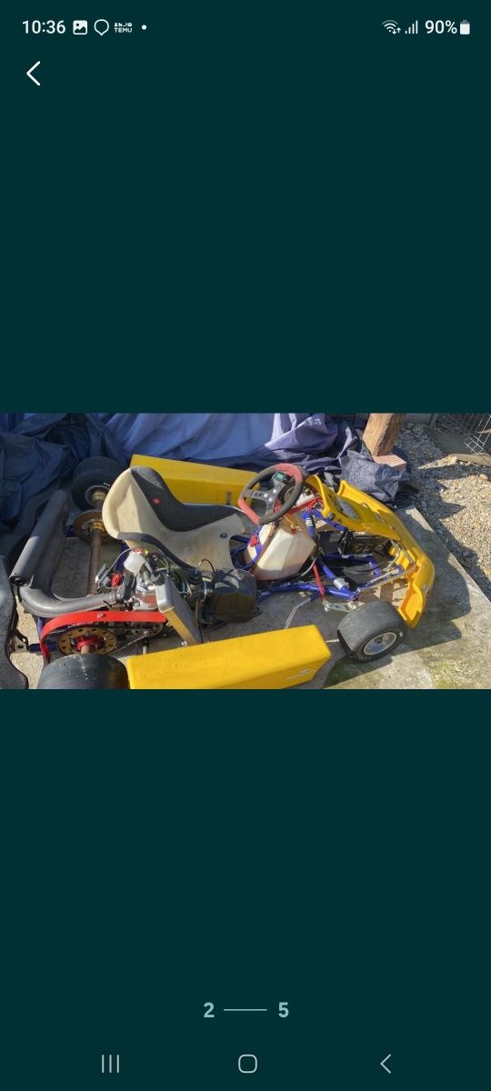 Vand kart cu motor rotax