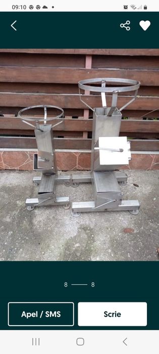 Soba racheta inox in totalitate 100x100x4mm si 150x150x4mm