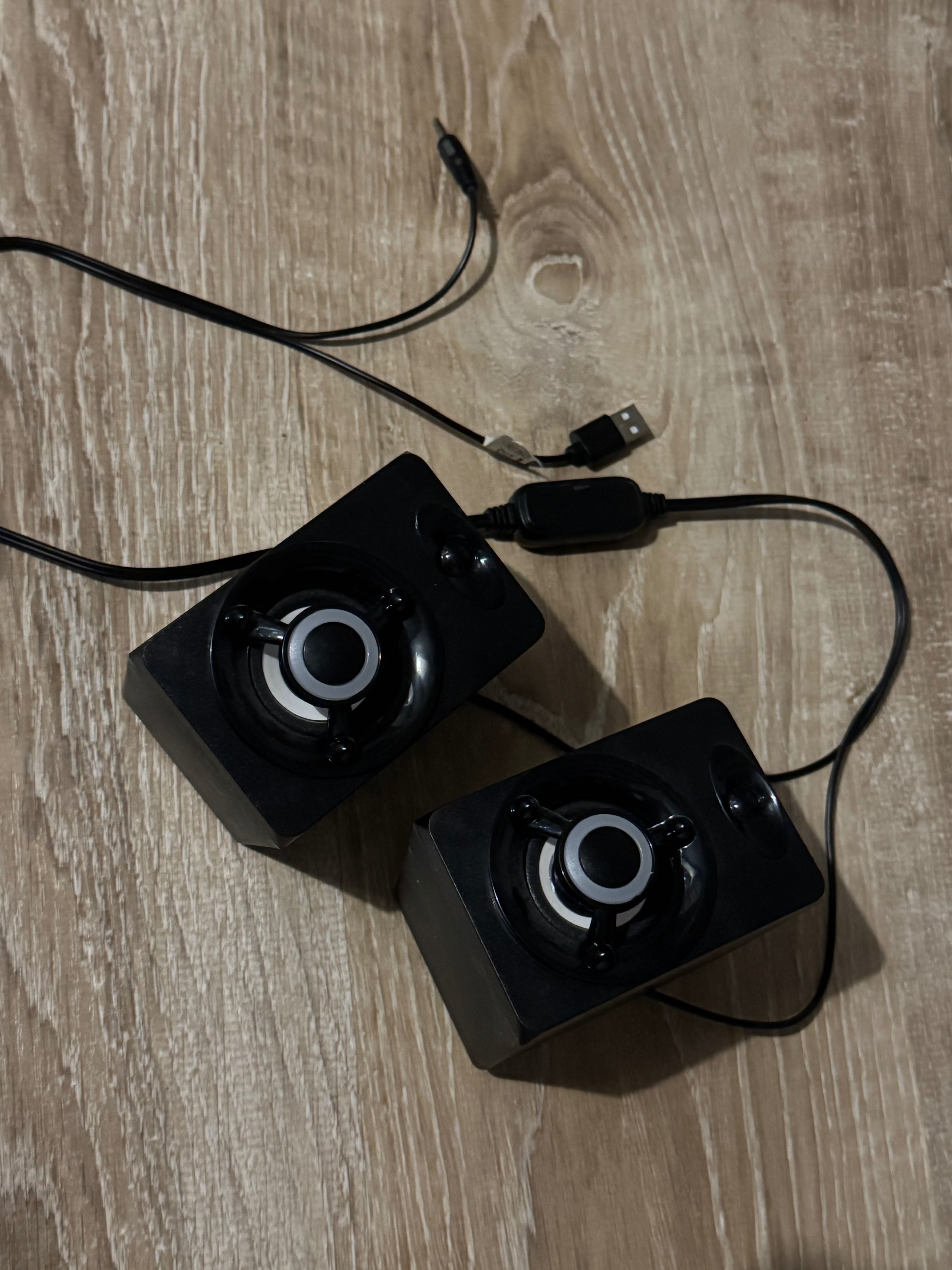 Set 2 boxe gaming, RGB, negre -GamerX