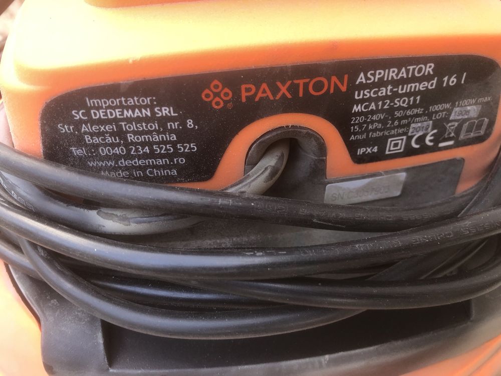 Aspirator umed si uscat puternic 1000 W