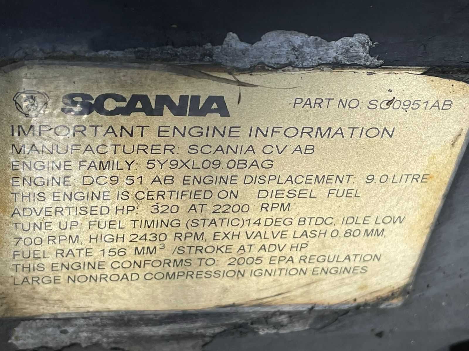 Головки с форсунками на SCANIA