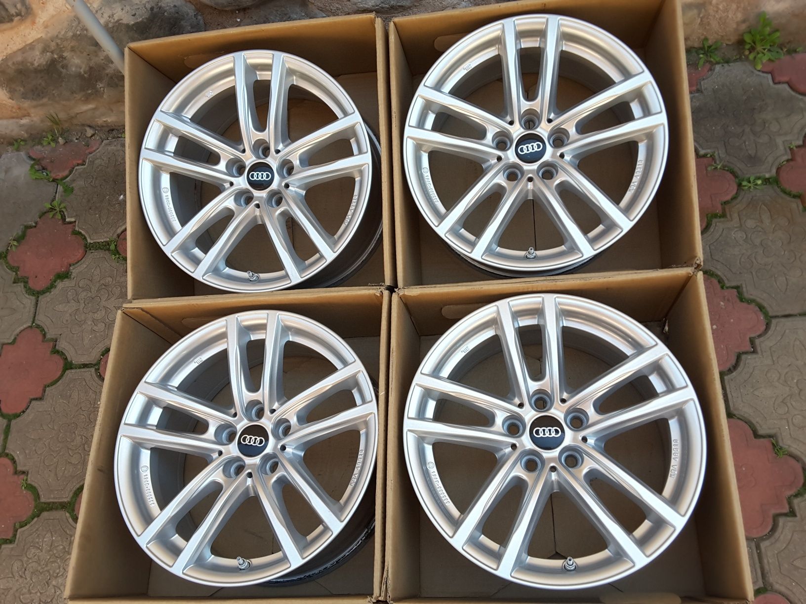 jante aliaj 17; 5x112; Audi a4b8 a4 b8, a4b9 a4 b9, A5, A6 C7 C8,Q3,Q5
