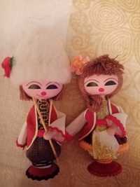 Кукли в народни носии, ръчна изработка