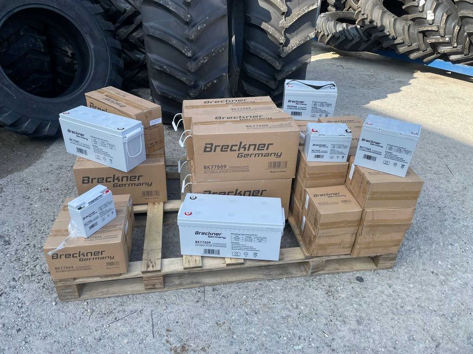 Baterii cu gel pentru sistem panouri solare fotovoltaice