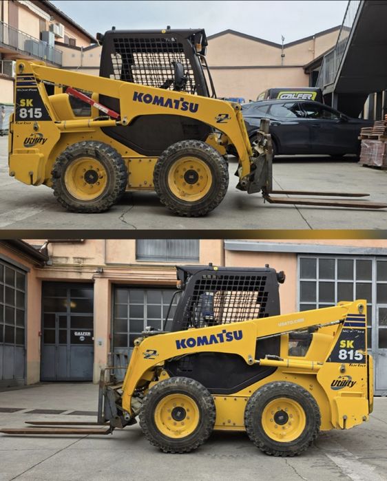 Miniîncarcător KOMATSU SK05J 1750h ORIGINALE  mini încărcător