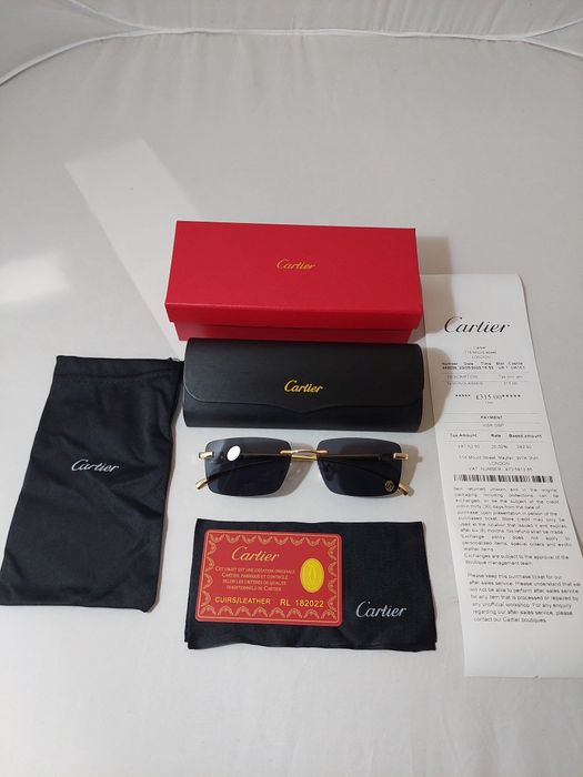 Cartier ochelari de soare moda bon vinted