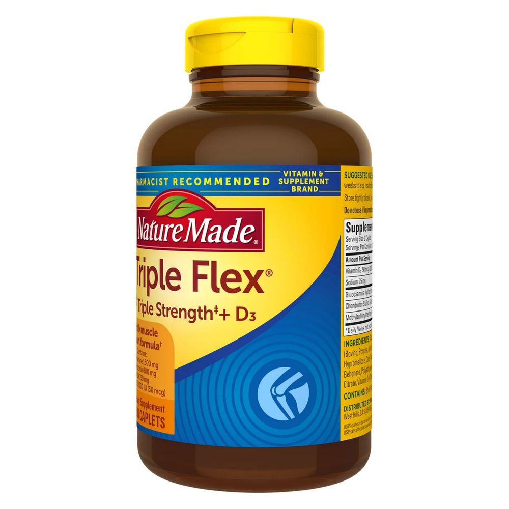 Комплекс для суставов 200 табл Nature Made TripleFlex из Америки