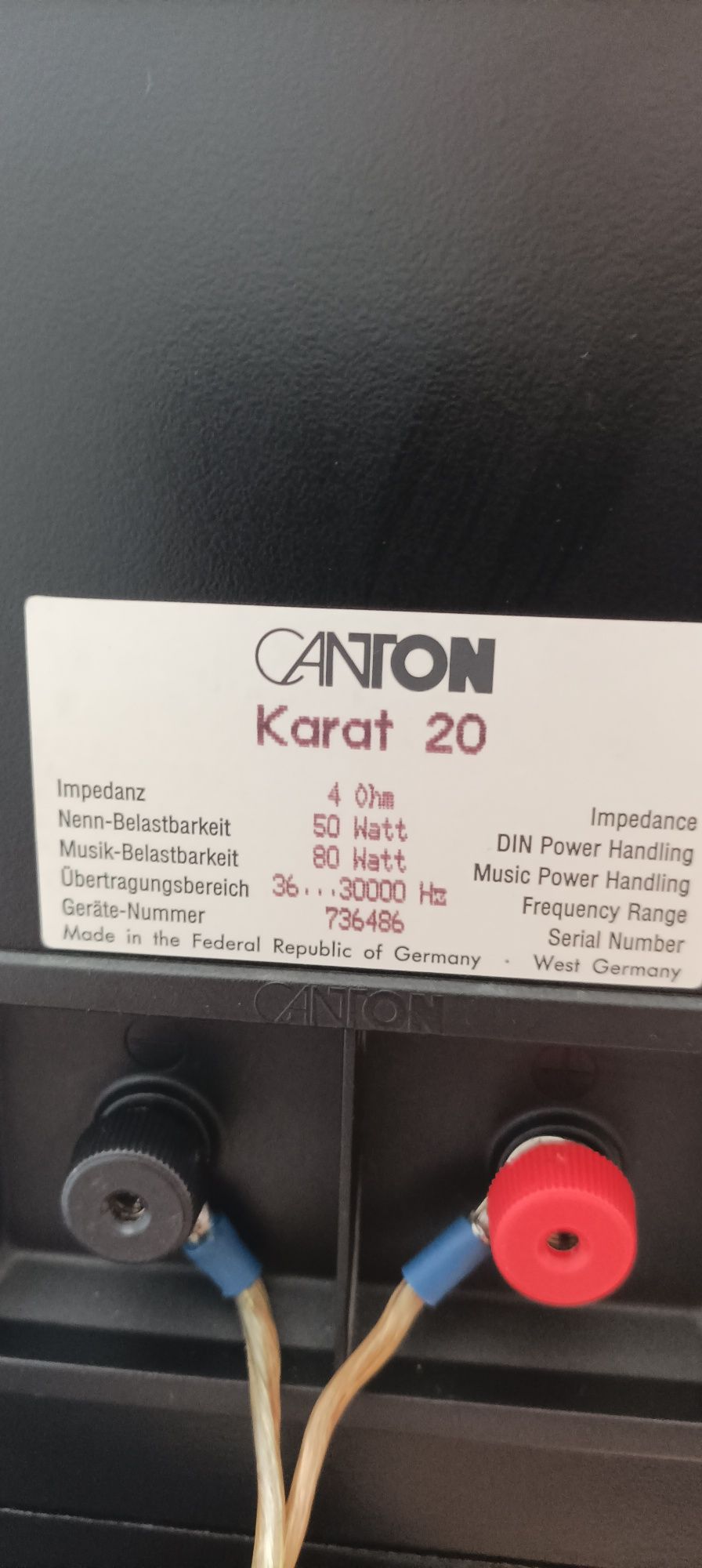 Canton karat 20 тонколони