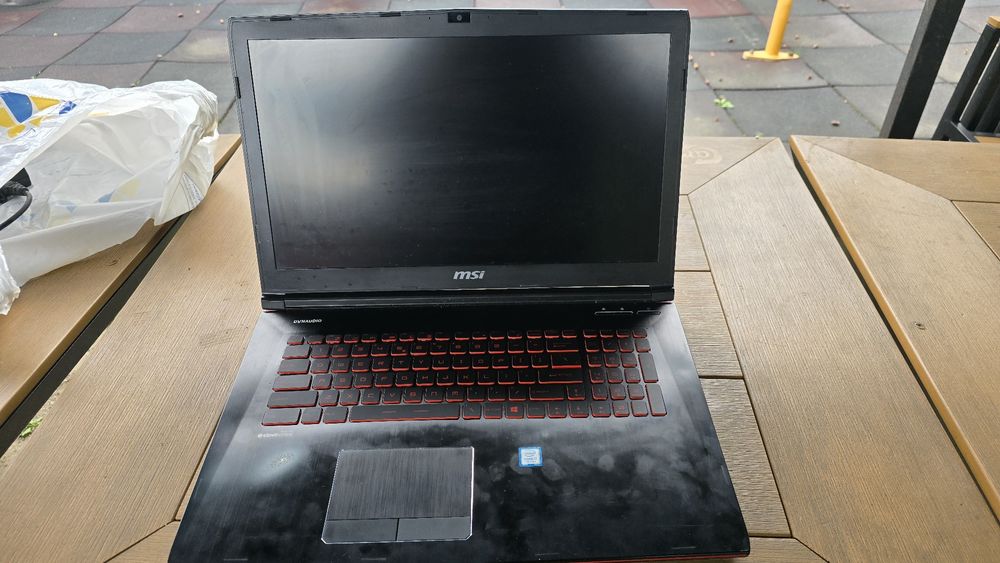 Laptop Gaming MSI GE72VR 7RG, i7-7700 diagonala 17 ,cpu HQ, GTX 1070 8