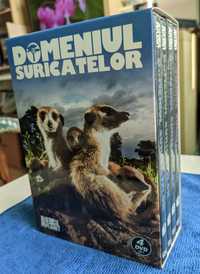 Boxset 4 DVD-uri Animal Planet - Domeniul Suricatelor