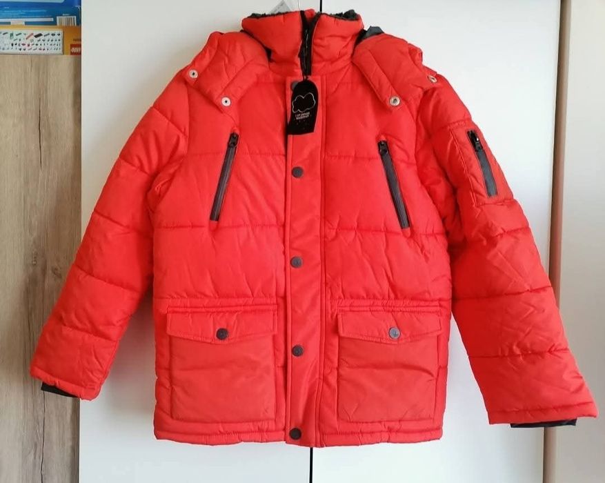 Топло зимно яке Next с каракул