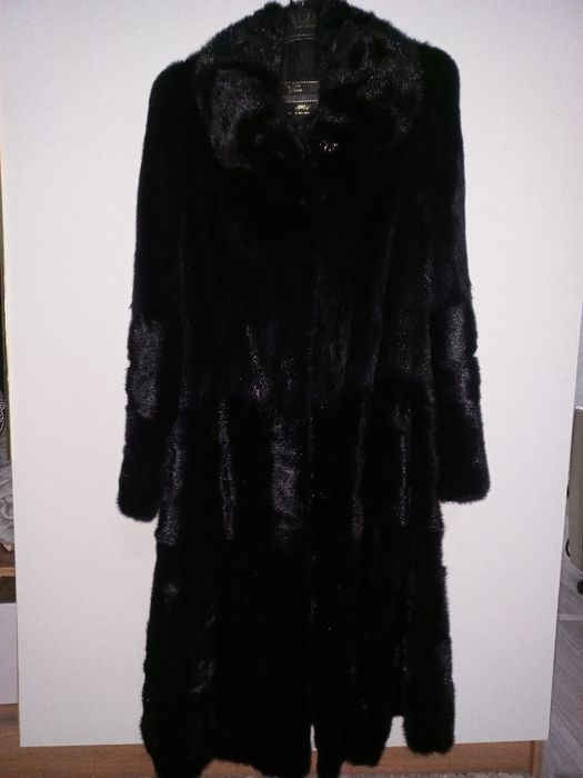 Шуба, черный бриллиант