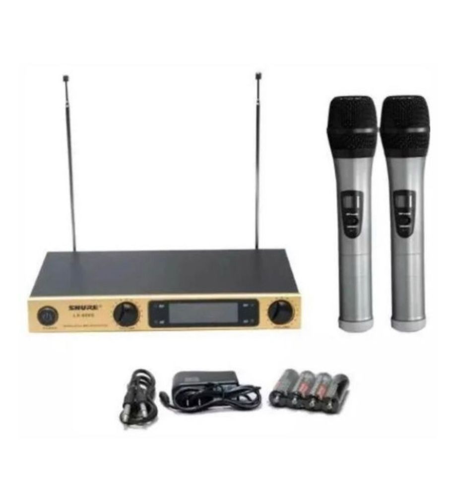 Продам аудиосистему с микрофонами Shure LX -8080S