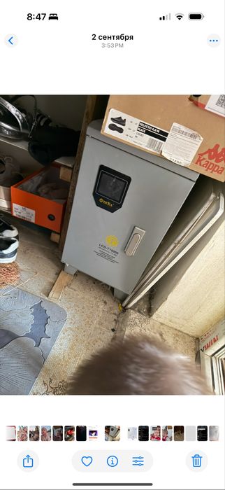 стабилизатор напряжения TEXA LCD-T15000.  работает