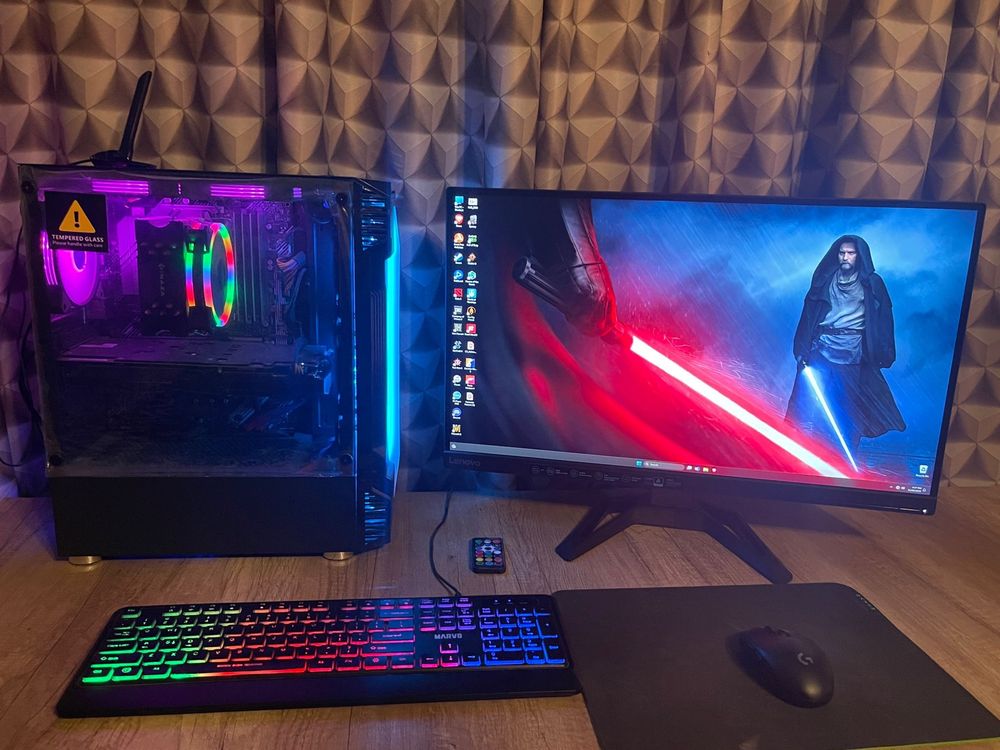 Sistem gaming complet i5 2,9 Ghz, 32 GB, 5TB, Gtx 1060,Monitor 27 inch